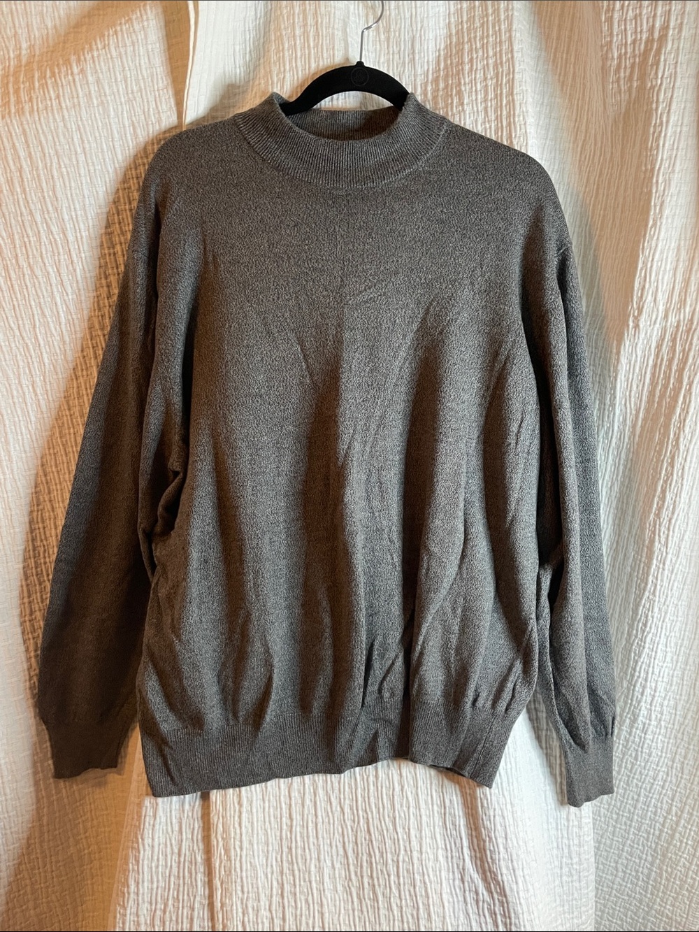 Pronto Uomo Gray Brown Crewneck Sweater | size XL - Picture 2 of 9